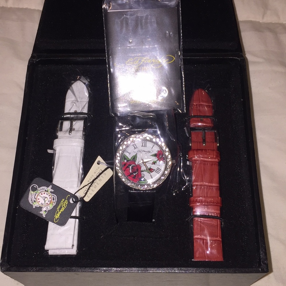 Ed Hardy Watch Set